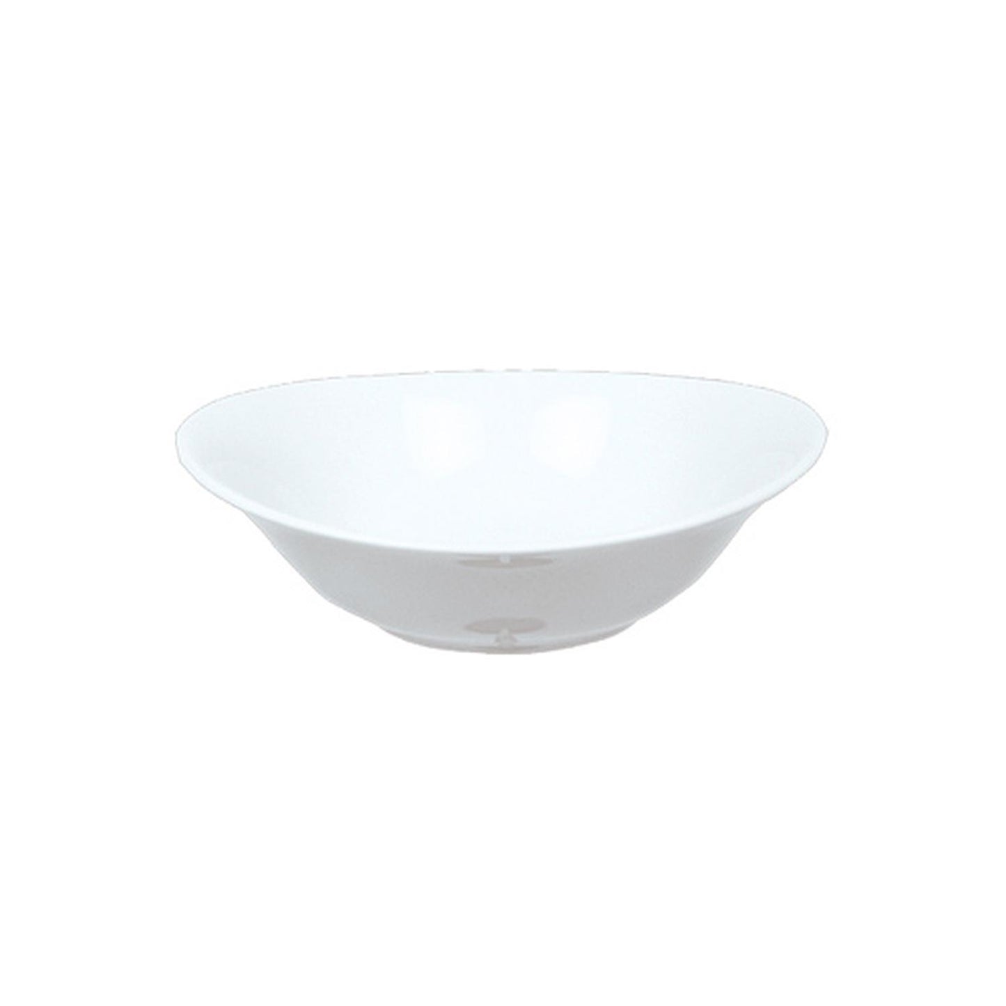 Porcelain Elips 9.25" x 8.5" x h:2.25" 32 oz. Oval White Porcelain Bowl - Case Pack:6