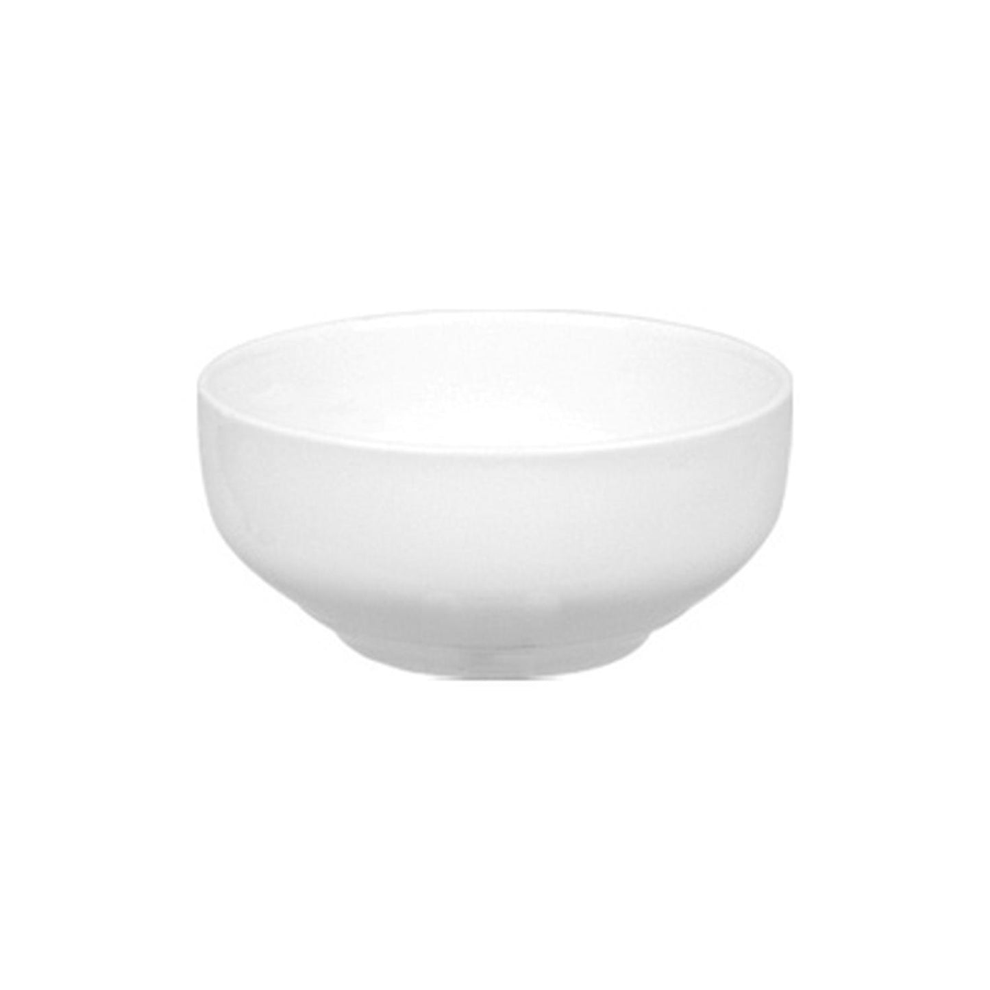 Porcelain Delta-Coupe dia.5" h:2.5" 14 oz. Round White Porcelain Bowl - Case Pack:12