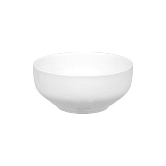 Porcelain Delta-Coupe dia.5" h:2.5" 14 oz. Round White Porcelain Bowl - Case Pack:12