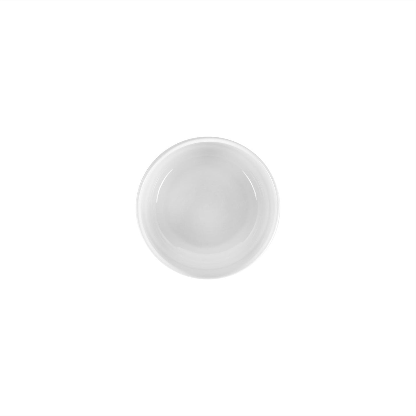 Porcelain Delta-Coupe dia.6" h:2.75" 33 oz. Round White Porcelain Ramekin - Case Pack:6