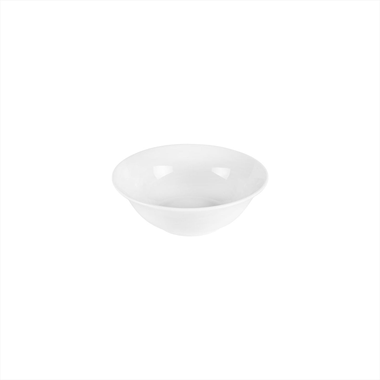 Porcelain Delta-Coupe dia.7.5" h:2.5" 25 oz. Round White Porcelain Bowl - Case Pack:12