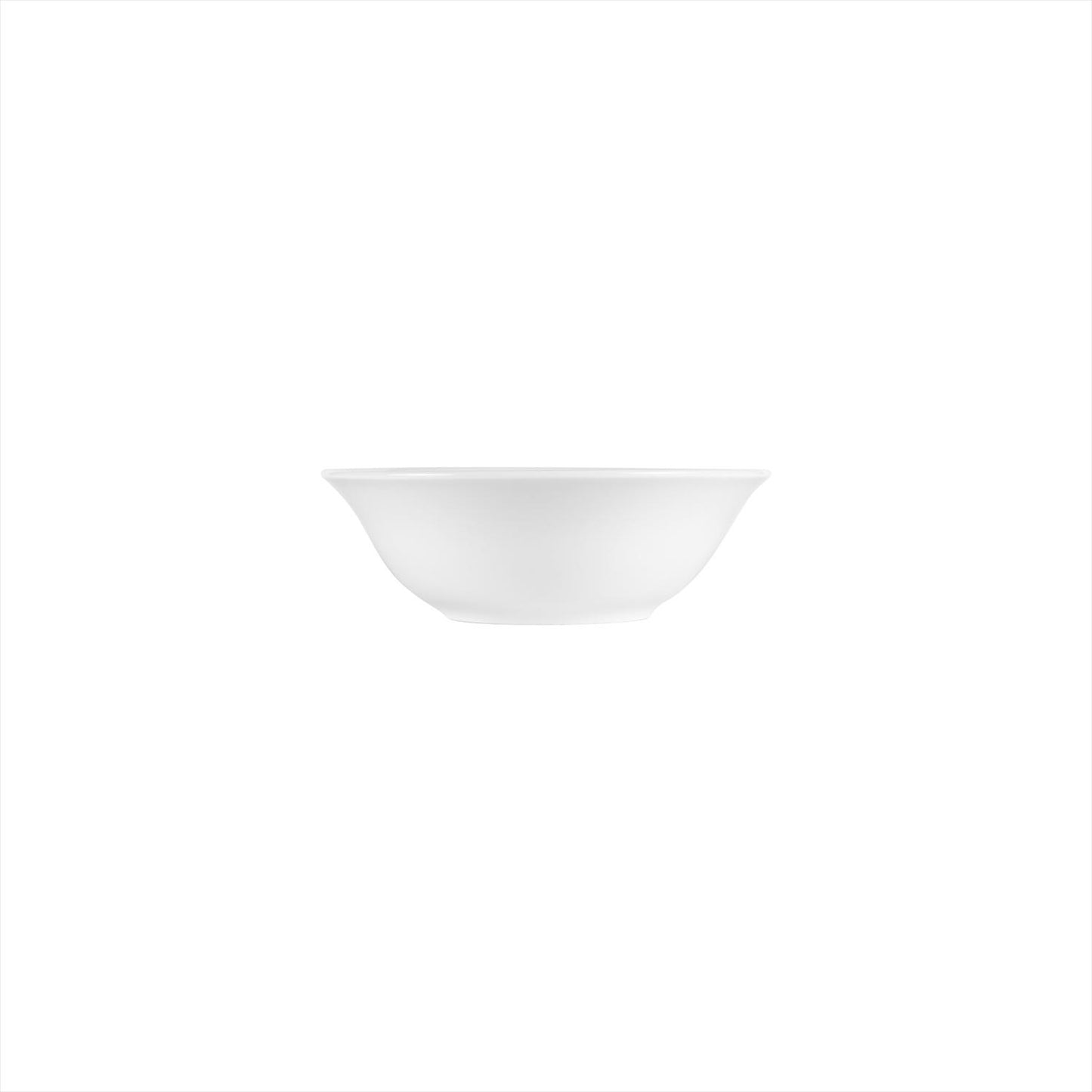 Porcelain Delta-Coupe dia.7.5" h:2.5" 25 oz. Round White Porcelain Bowl - Case Pack:12