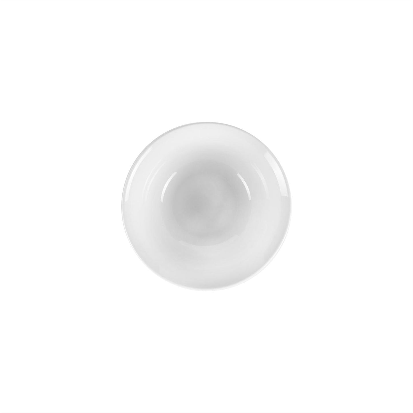 Porcelain Delta-Coupe dia.7.5" h:2.5" 25 oz. Round White Porcelain Bowl - Case Pack:12