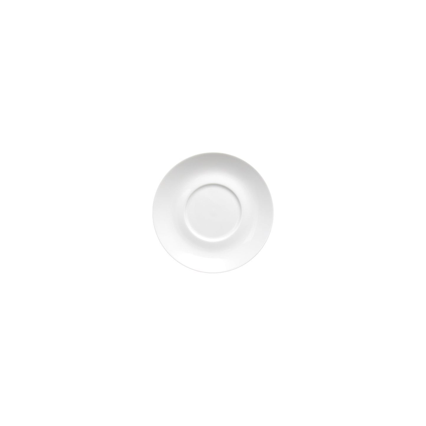 Delta dia.6" Round White Porcelain Saucer