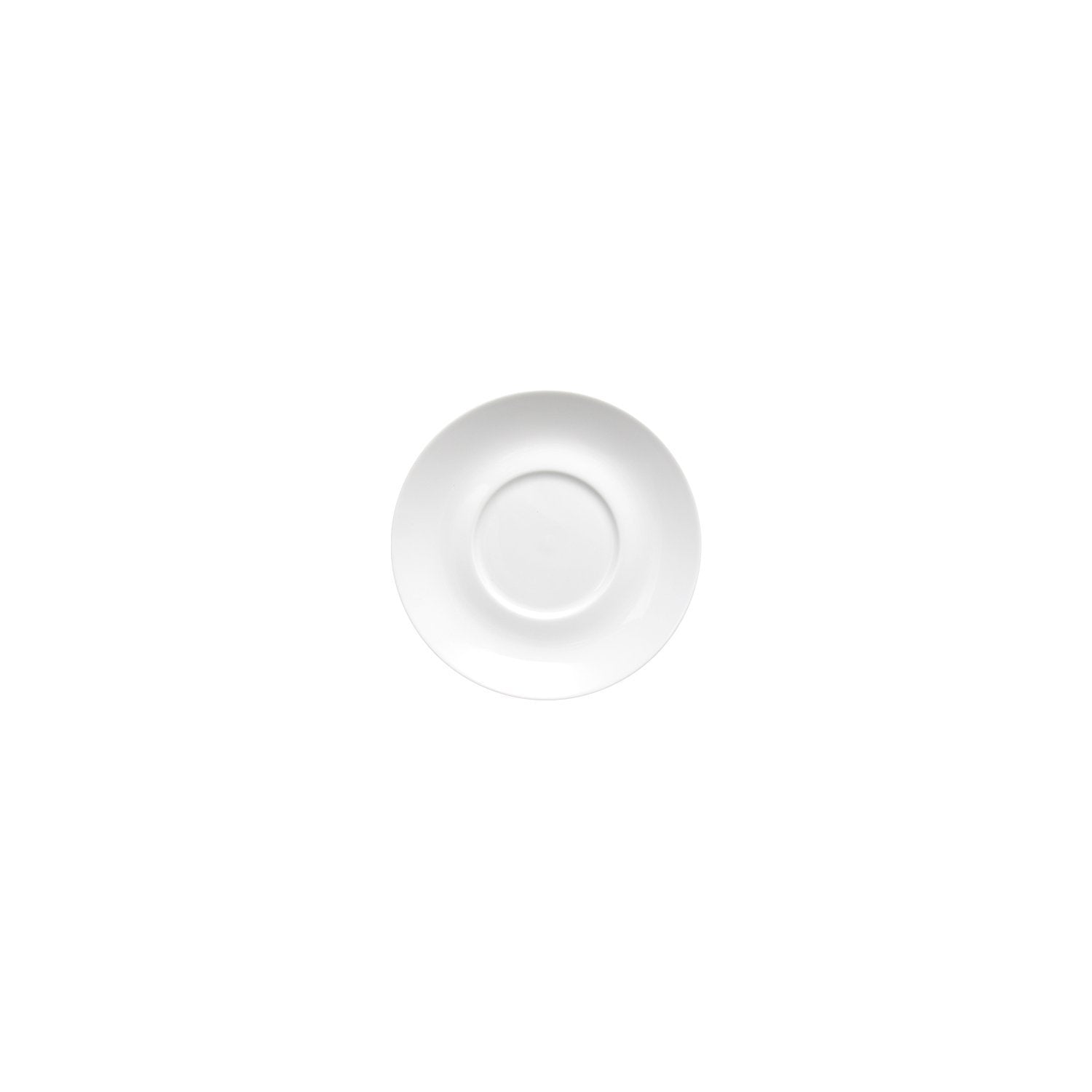 Delta dia.6" Round White Porcelain Saucer