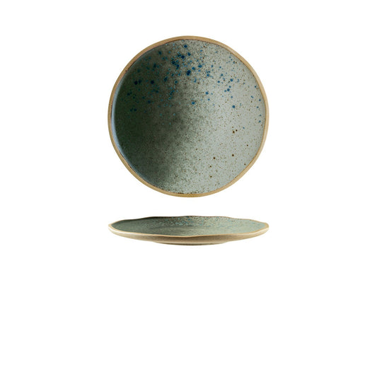 Turgla Vitrified Gaia dia.9" Round Decorated Vitrified Plate - Case Pack: 6