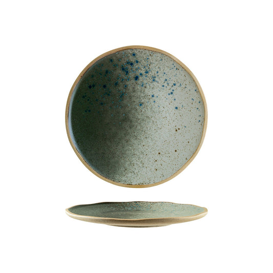 Turgla Vitrified Gaia dia.11" Round Decorated Vitrified Plate - Case Pack: 4