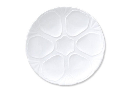 Porcelain Delta-Coupe dia.10.75" Round White Porcelain Plate - Case Pack:6