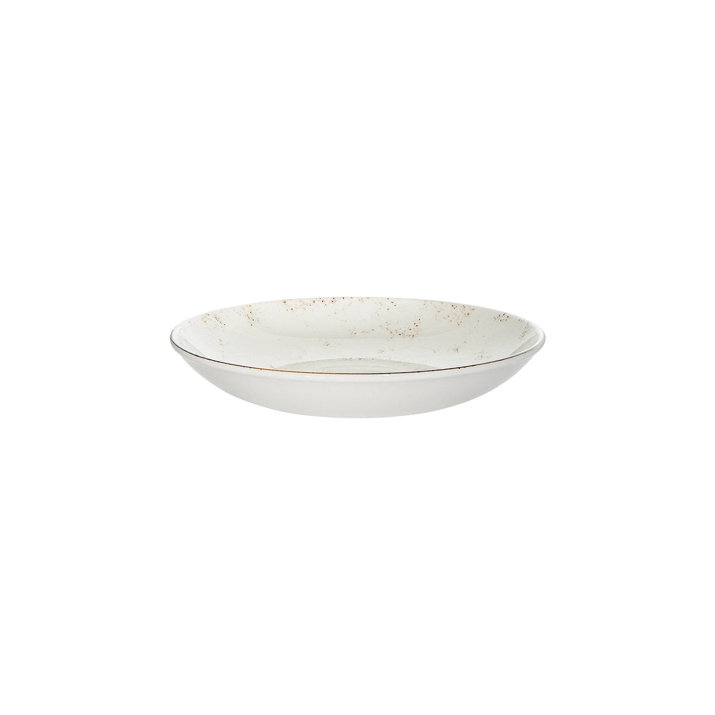 Porcelain Grain dia.11" h:2.5" 57 oz. Round Decorated Porcelain Bowl - Case Pack: 6