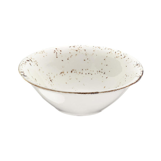 Turgla Vitrified Grain dia.6.25" h:2" 13 oz. Round Decorated Vitrified Bowl - Case Pack: 12
