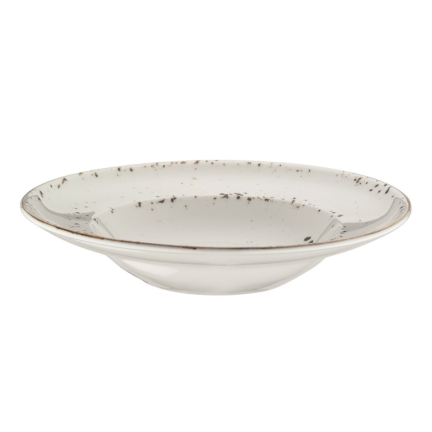 Grain dia.10.75" h:2.25" 16 oz. Round Decorated Vitrified Bowl