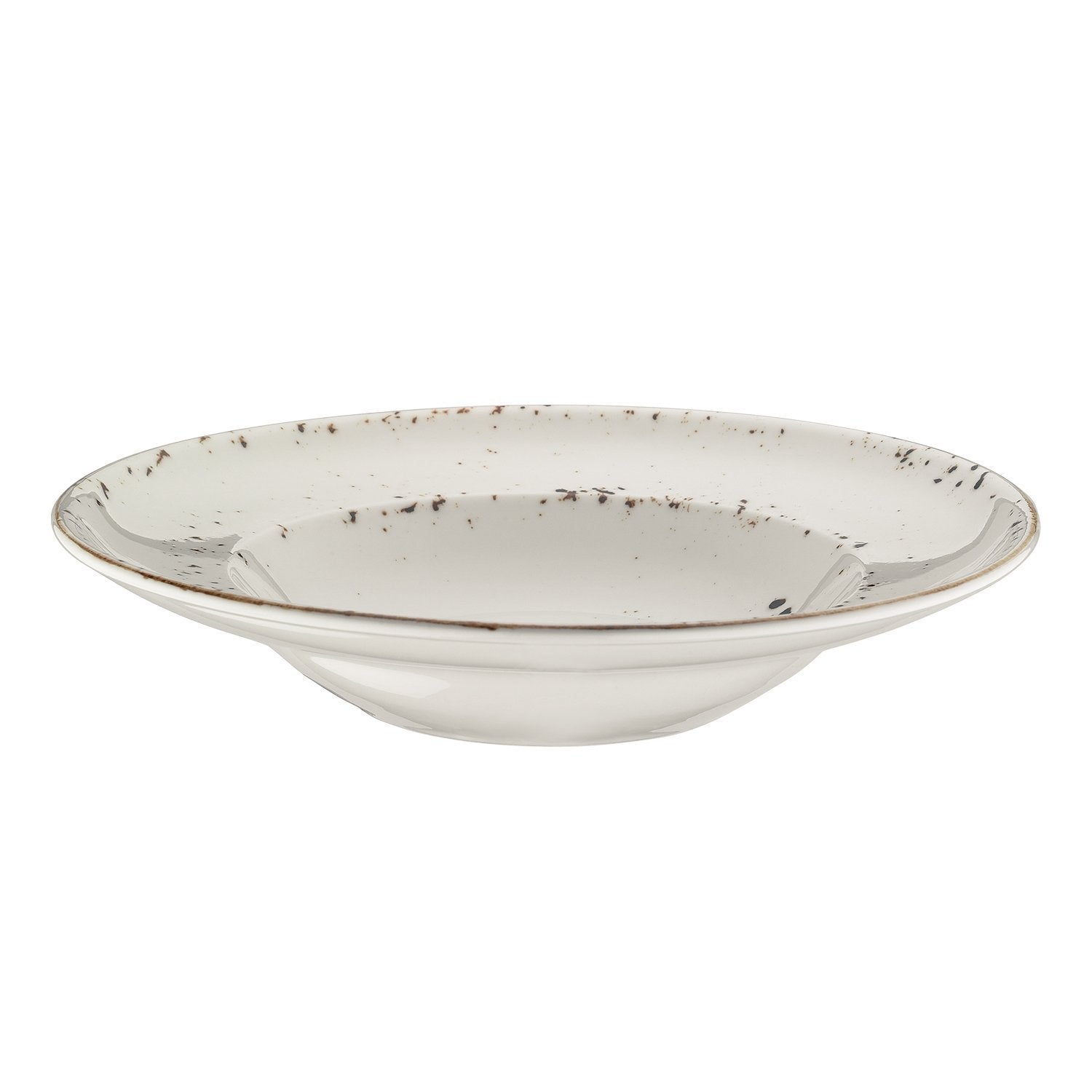 Grain dia.10.75" h:2.25" 16 oz. Round Decorated Vitrified Bowl