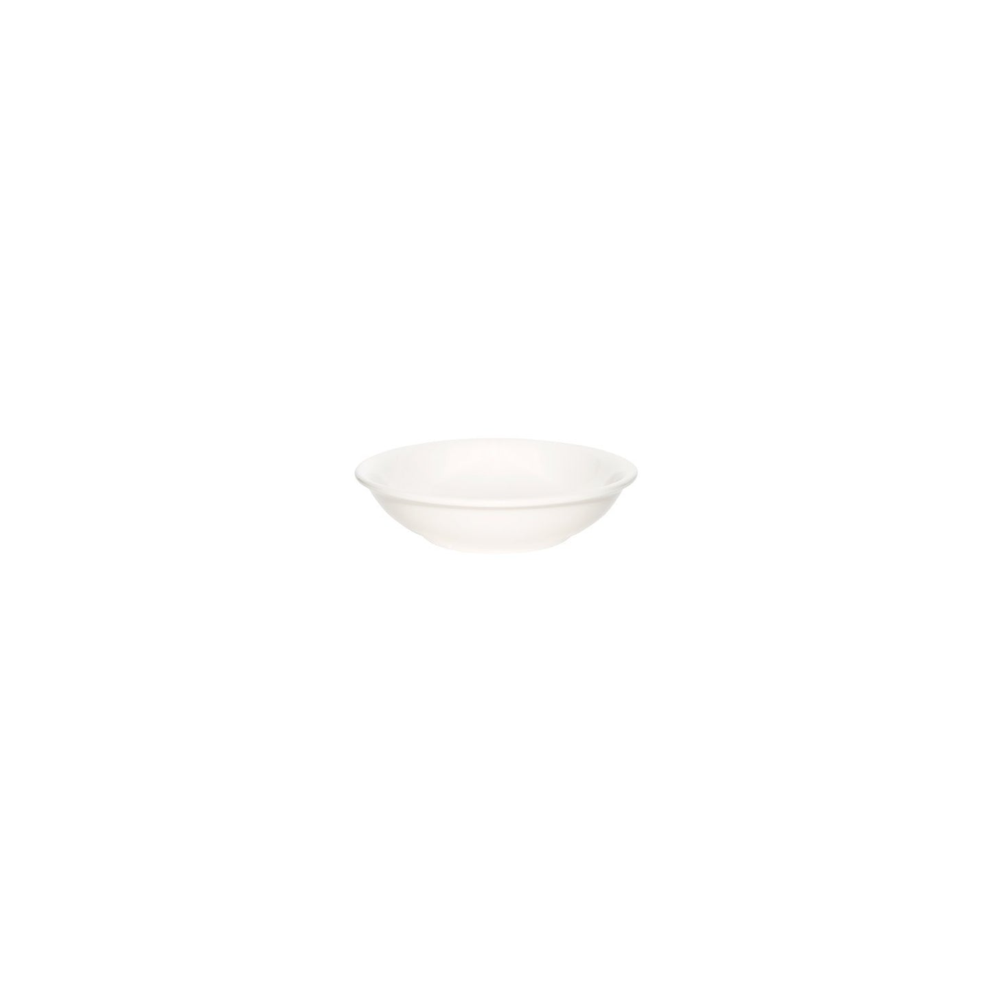Turgla Vitrified Gourmet dia.6" h:1.5" 11 oz. Round Warm White Vitrified Bowl - Case Pack: 12
