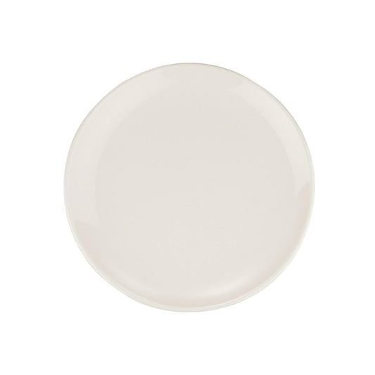 Turgla Vitrified Gourmet dia.6.75" Round Warm White Vitrified Plate - Case Pack: 12