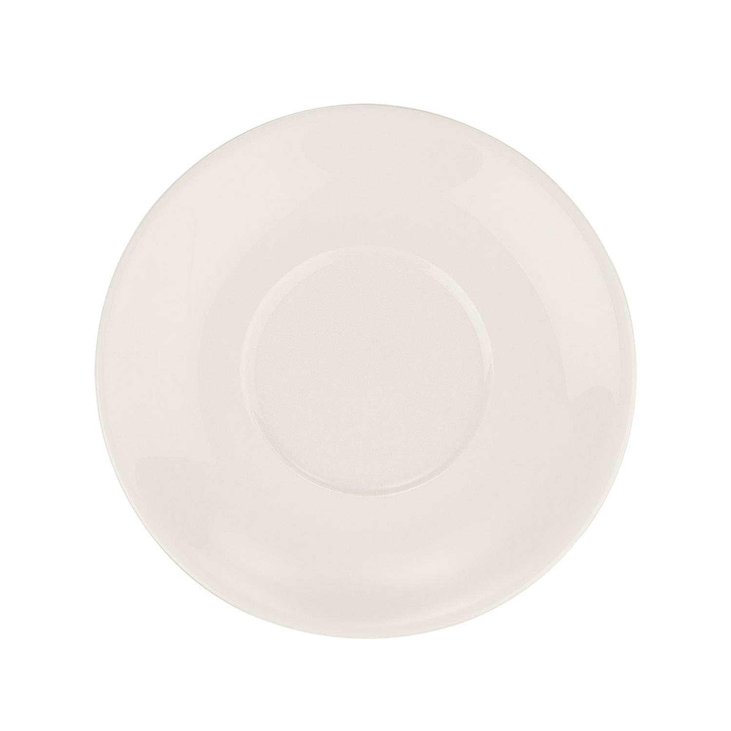 Gourmet dia.6.75" Round Warm White Vitrified Saucer