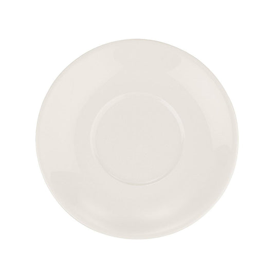 Gourmet dia.6.75" Round Warm White Vitrified Saucer