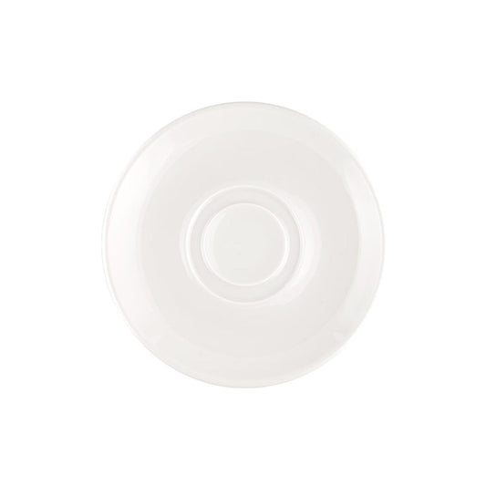 Gourmet dia.7.5" Round Warm White Vitrified Saucer