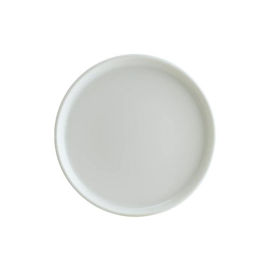 Turgla Vitrified Hygge dia.8.75" Round Warm White Vitrified Plate - Case Pack: 6