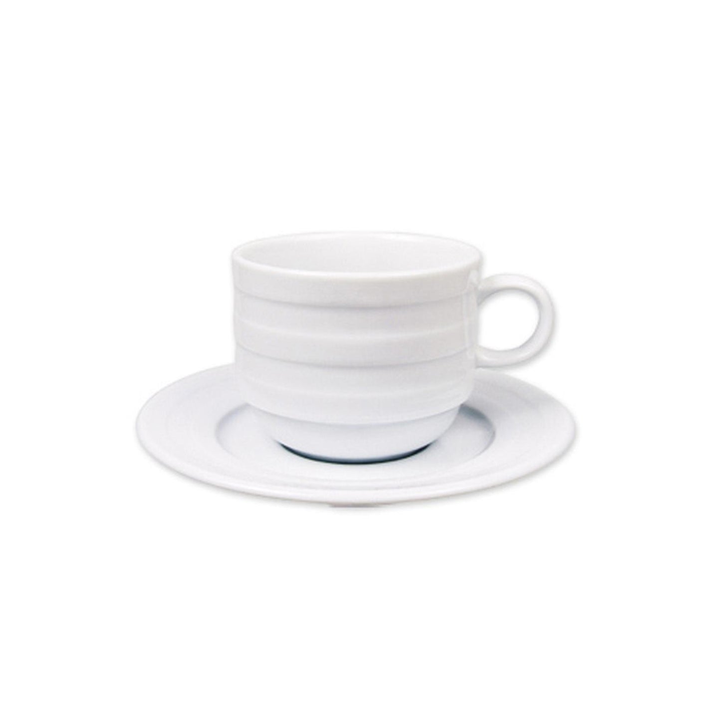 Porcelain Lizbon dia.2.25" h:1.75" 3 oz. Round White Porcelain Cup - Case Pack:12