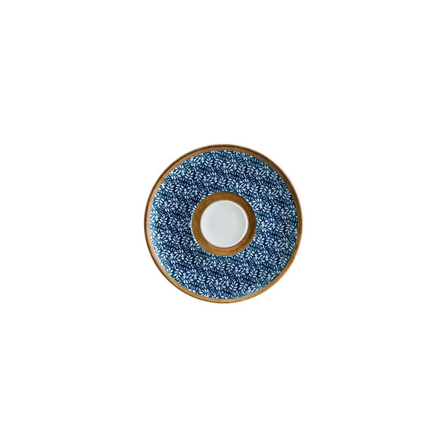 Turgla Vitrified Calif dia.7.5" Round Decorated Vitrified Saucer - Case Pack: 12