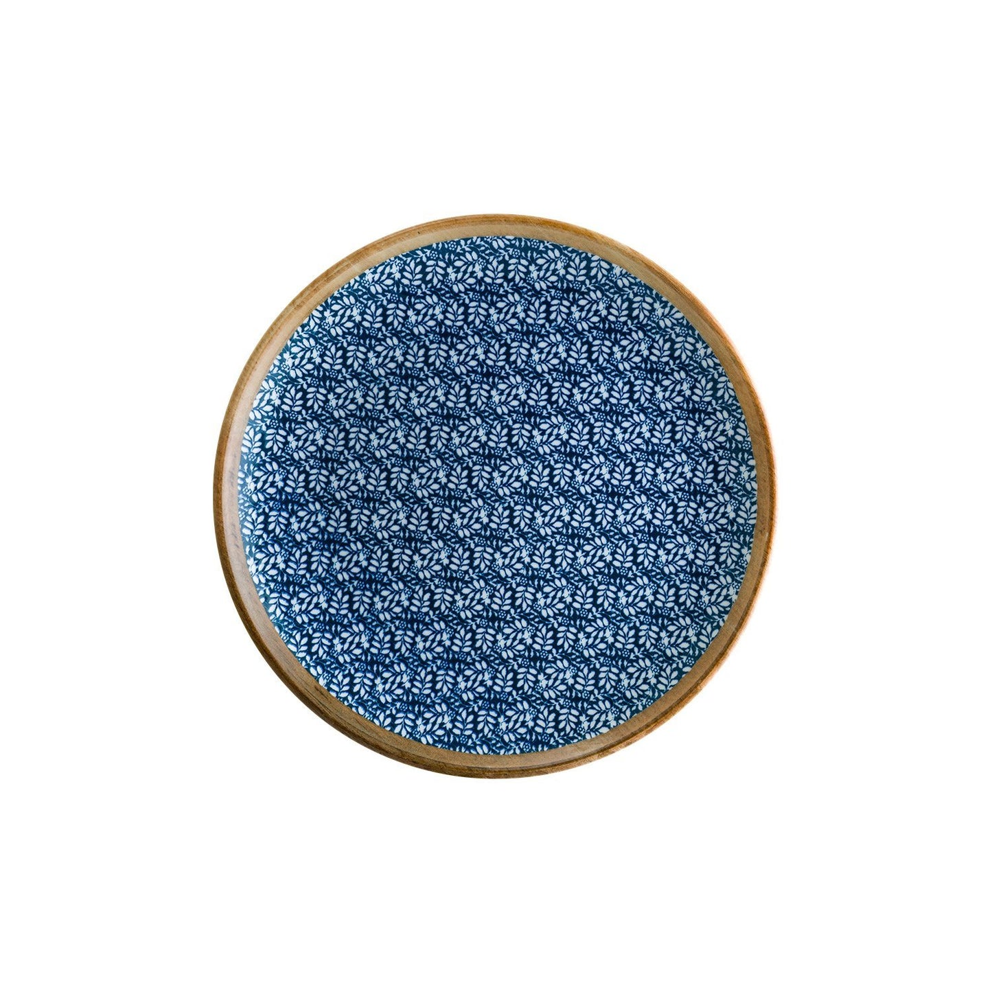 Turgla Vitrified Calif dia.12" Round Decorated Vitrified Plate - Case Pack: 6