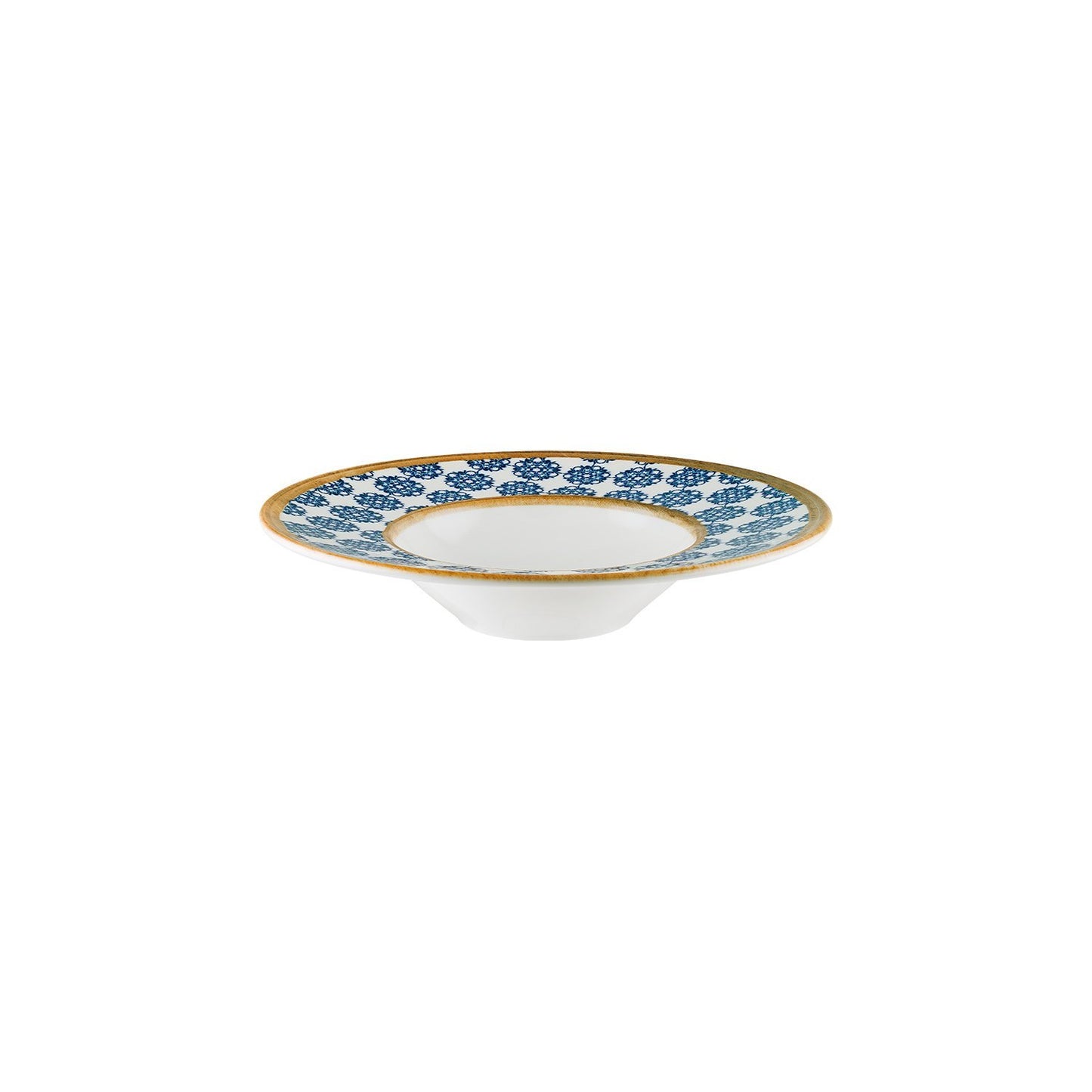 Turgla Vitrified Calif dia.11" h:2.5" 14 oz. Round Decorated Vitrified Bowl - Case Pack: 6