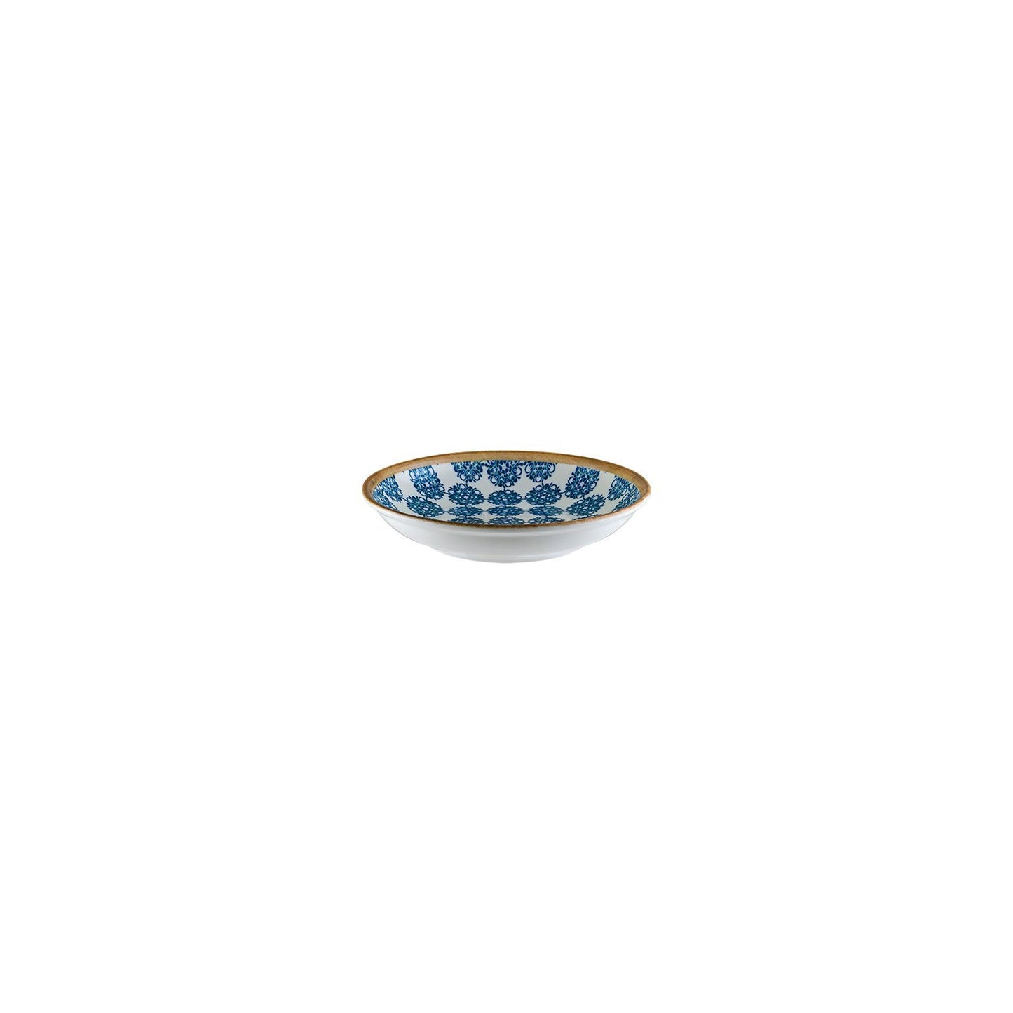 Turgla Vitrified Calif dia.6" h:1.5" 11 oz. Round Decorated Vitrified Bowl - Case Pack: 12