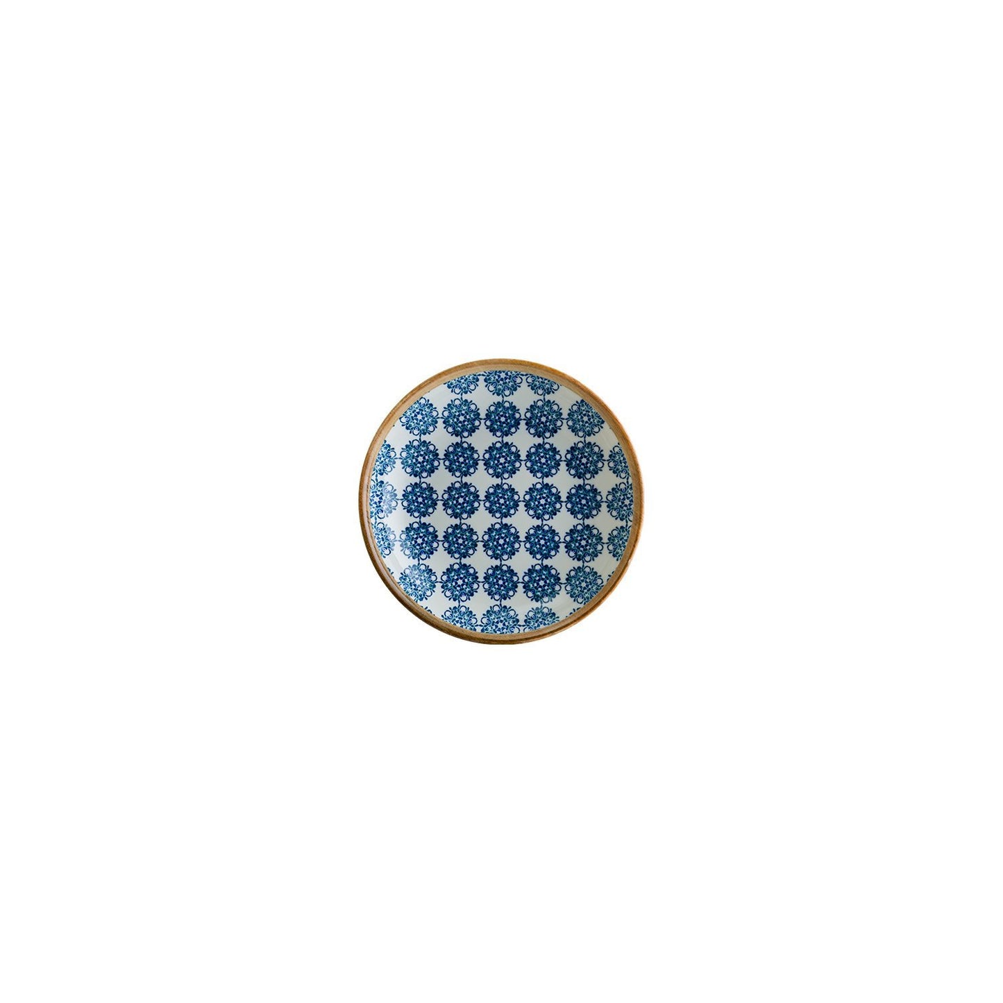 Turgla Vitrified Calif dia.6" h:1.5" 11 oz. Round Decorated Vitrified Bowl - Case Pack: 12