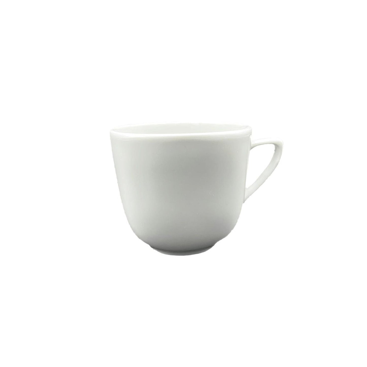 Porcelain Mimoza dia.3.25" h:2.75" 7 oz. Round White Porcelain Cup - Case Pack:12