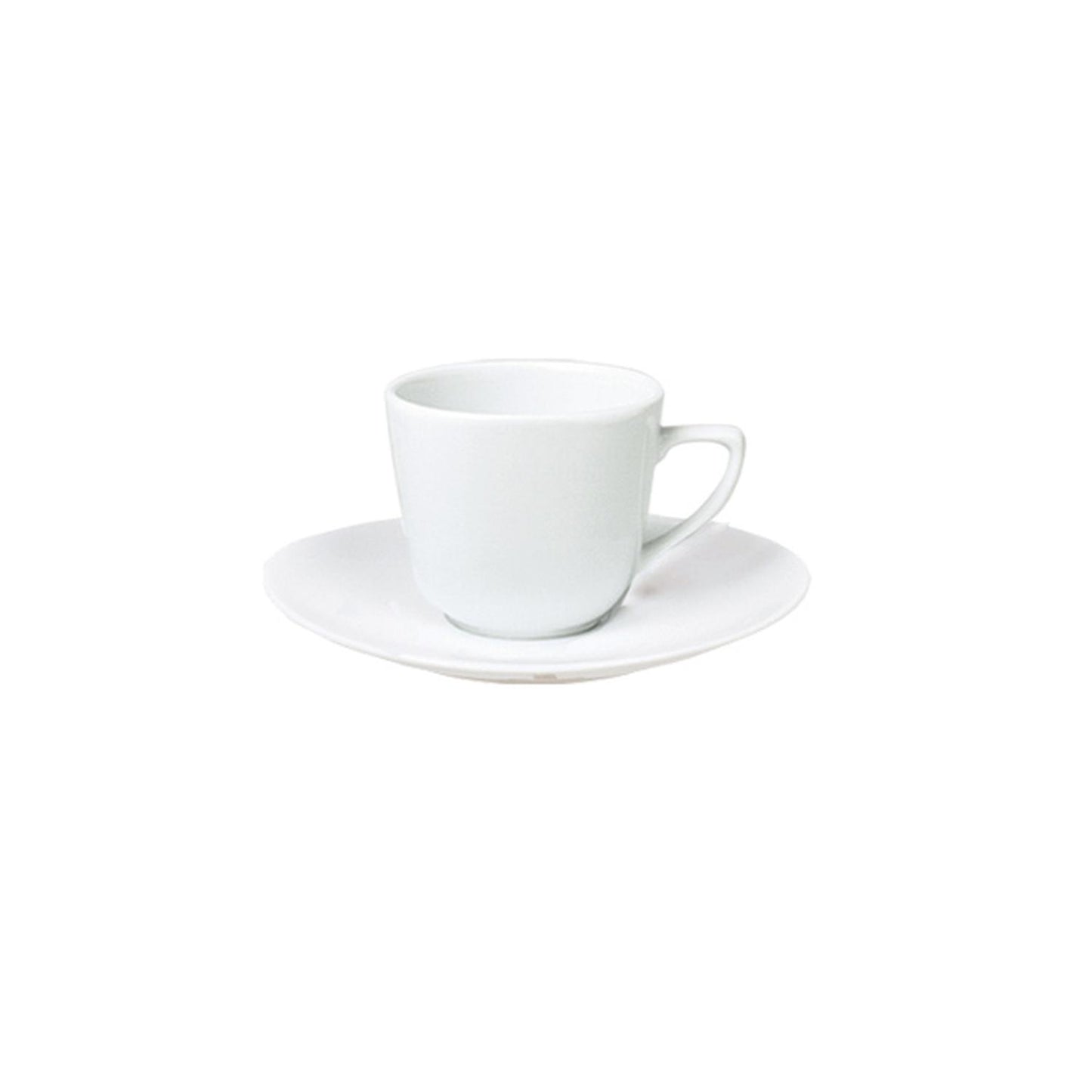 Porcelain Mimoza dia.3.25" h:2.75" 7 oz. Round White Porcelain Cup - Case Pack:12