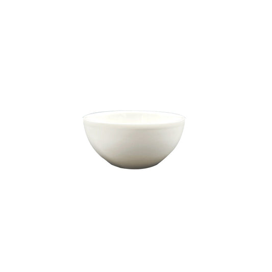 Porcelain Moove dia.4.5" h:2.25" 10 oz. Round Warm White Porcelain Bowl - Case Pack: 12