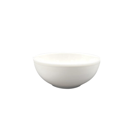 Porcelain Moove dia.5.5" h:2.5" 15 oz. Round Warm White Porcelain Bowl - Case Pack: 12