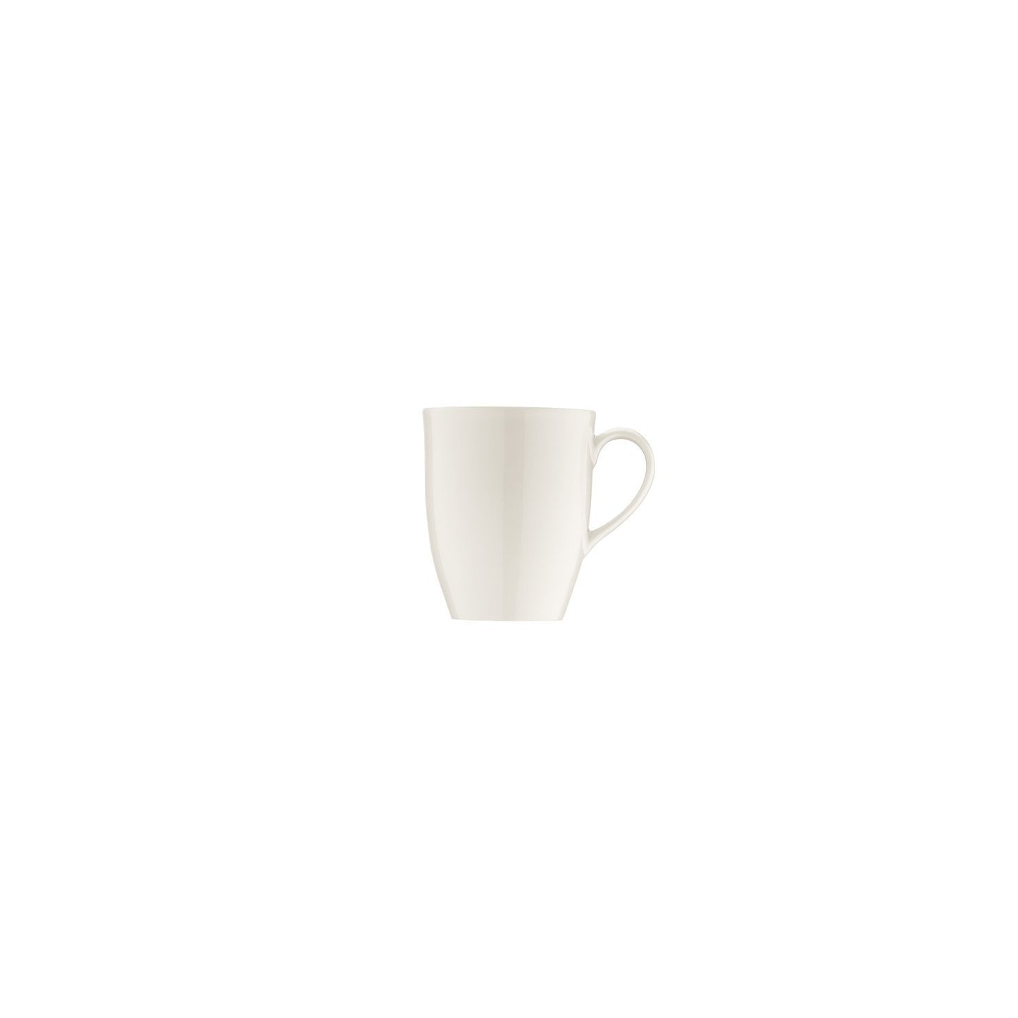 Banquet dia.3.25" h:5" 15 oz. Round Warm White Vitrified Mug