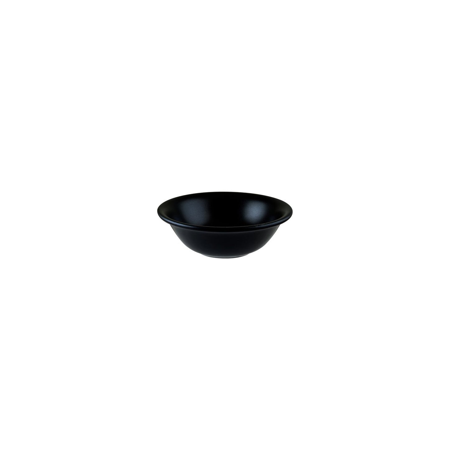Turgla Vitrified Notte dia.6.25" h:2" 13 oz. Round Black Vitrified Bowl - Case Pack: 12