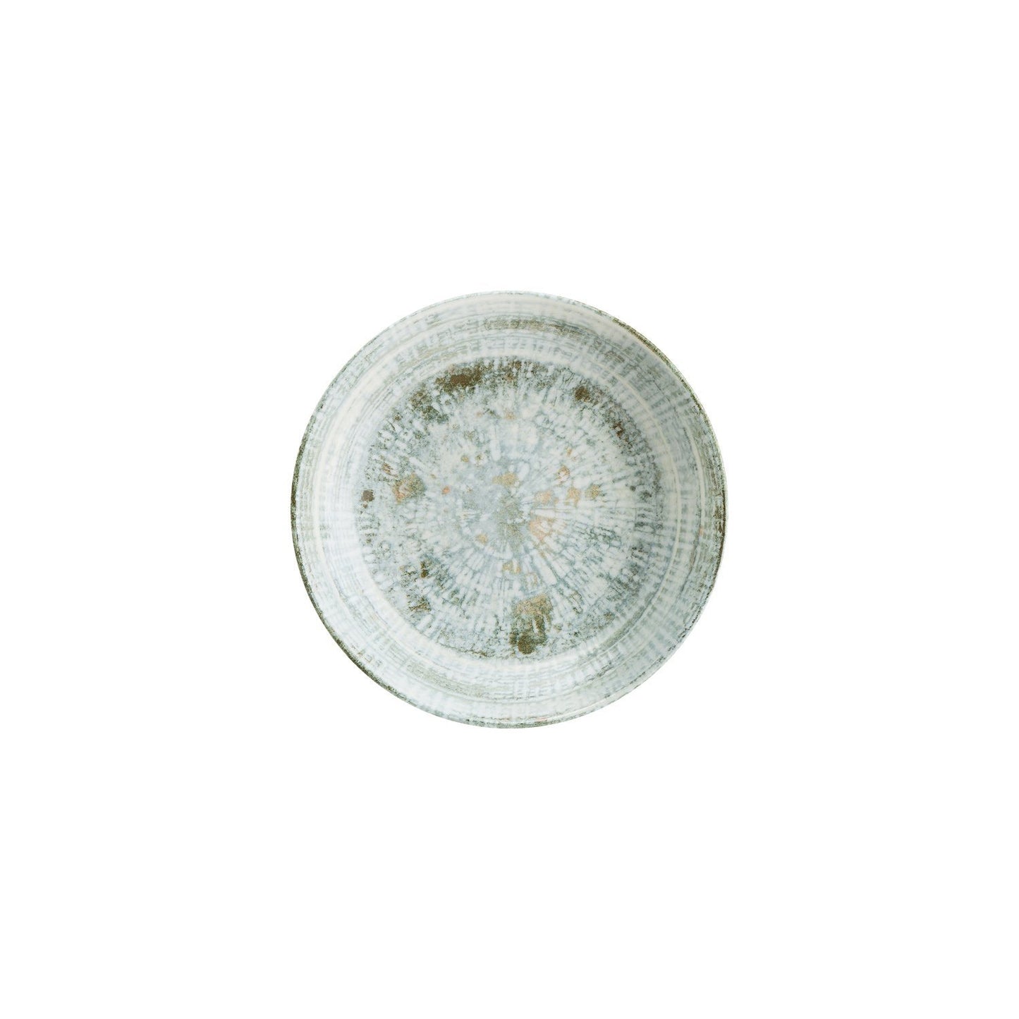 Turgla Vitrified Odette dia.9" h:2" 34 oz. Round Decorated Vitrified Bowl - Case Pack: 6