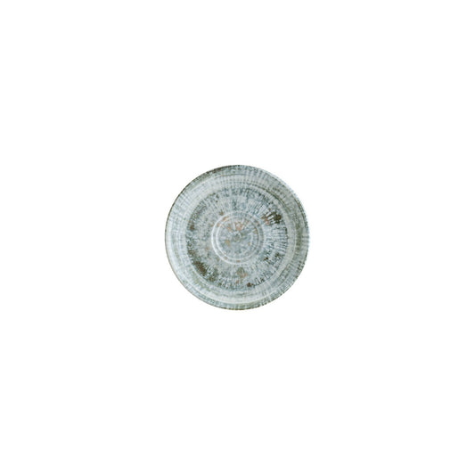 Turgla Vitrified Odette dia.6.25" Round Decorated Vitrified Saucer - Case Pack: 6
