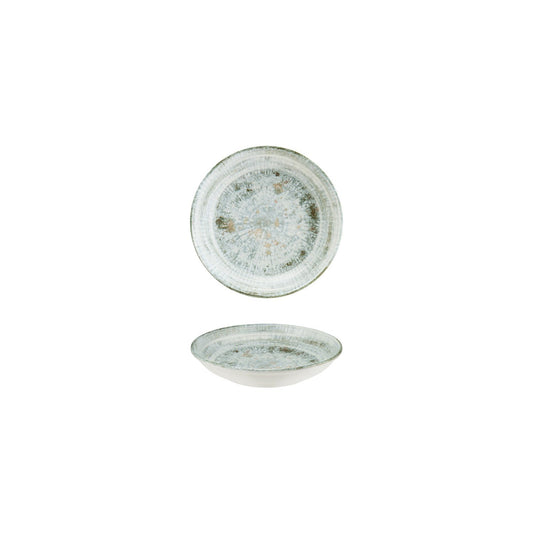 Turgla Vitrified Odette dia.6" h:1.5" 11 oz. Round Decorated Vitrified Bowl - Case Pack: 12