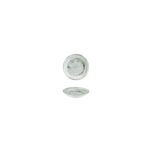 Turgla Vitrified Odette dia.3.5" h:1" 2 oz. Round Decorated Vitrified Bowl - Case Pack: 24