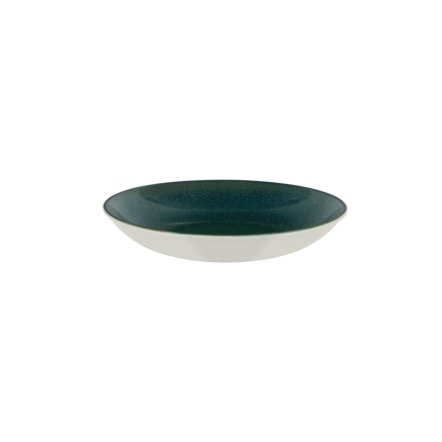 Mar dia.11" h:2.5" 57 oz. Round Blue Vitrified Bowl