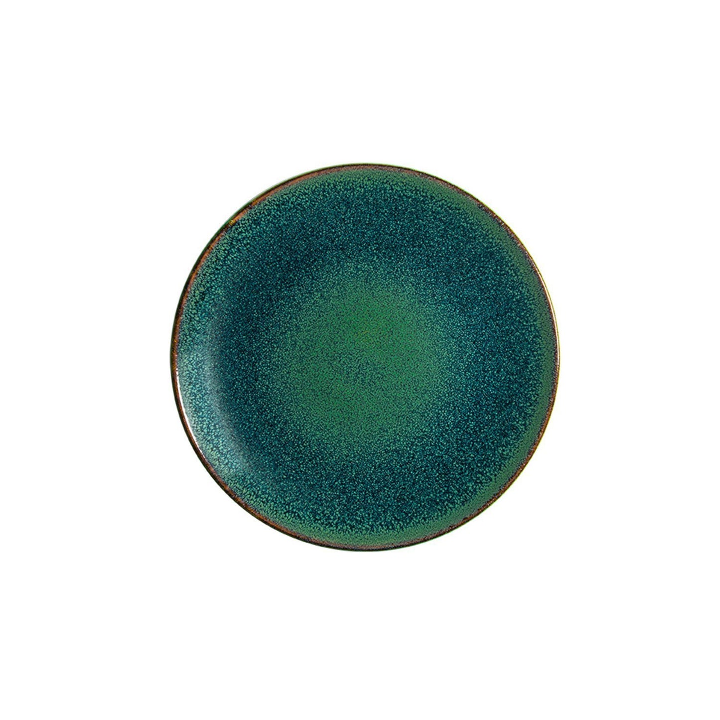 Mar dia.11" h:2.5" 57 oz. Round Blue Vitrified Bowl