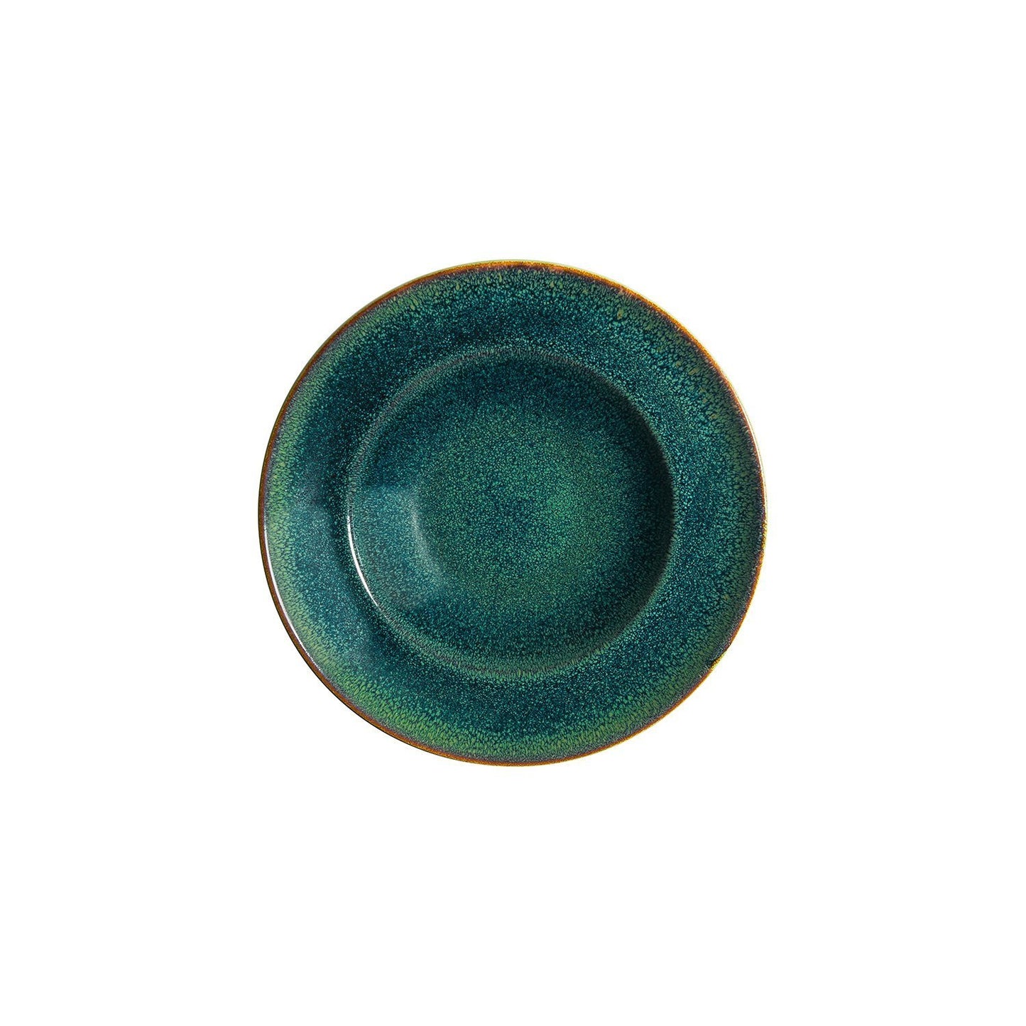 Turgla Vitrified Mar dia.10.75" h:2.25" 16 oz. Round Blue Vitrified Bowl - Case Pack: 6