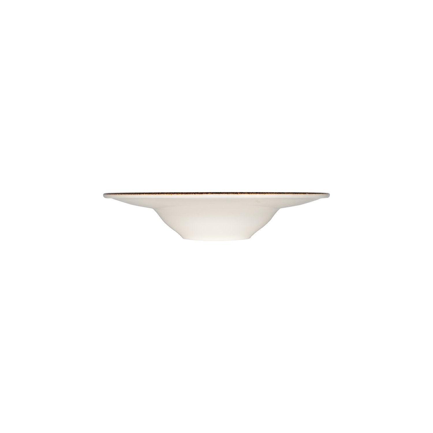 Tierra dia.11" h:2.5" 14 oz. Round Brown Vitrified Bowl
