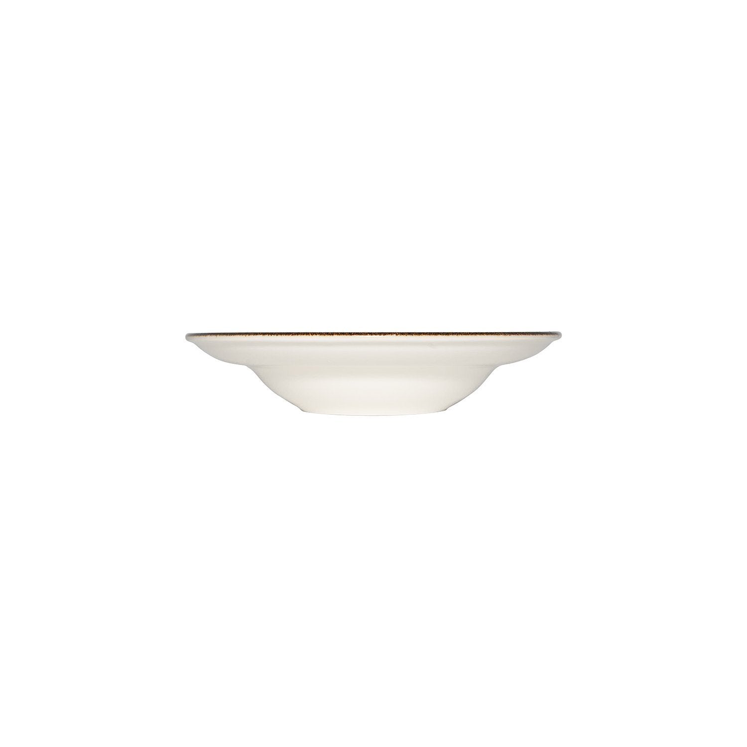 Tierra dia.10.75" h:2.25" 16 oz. Round Brown Vitrified Bowl