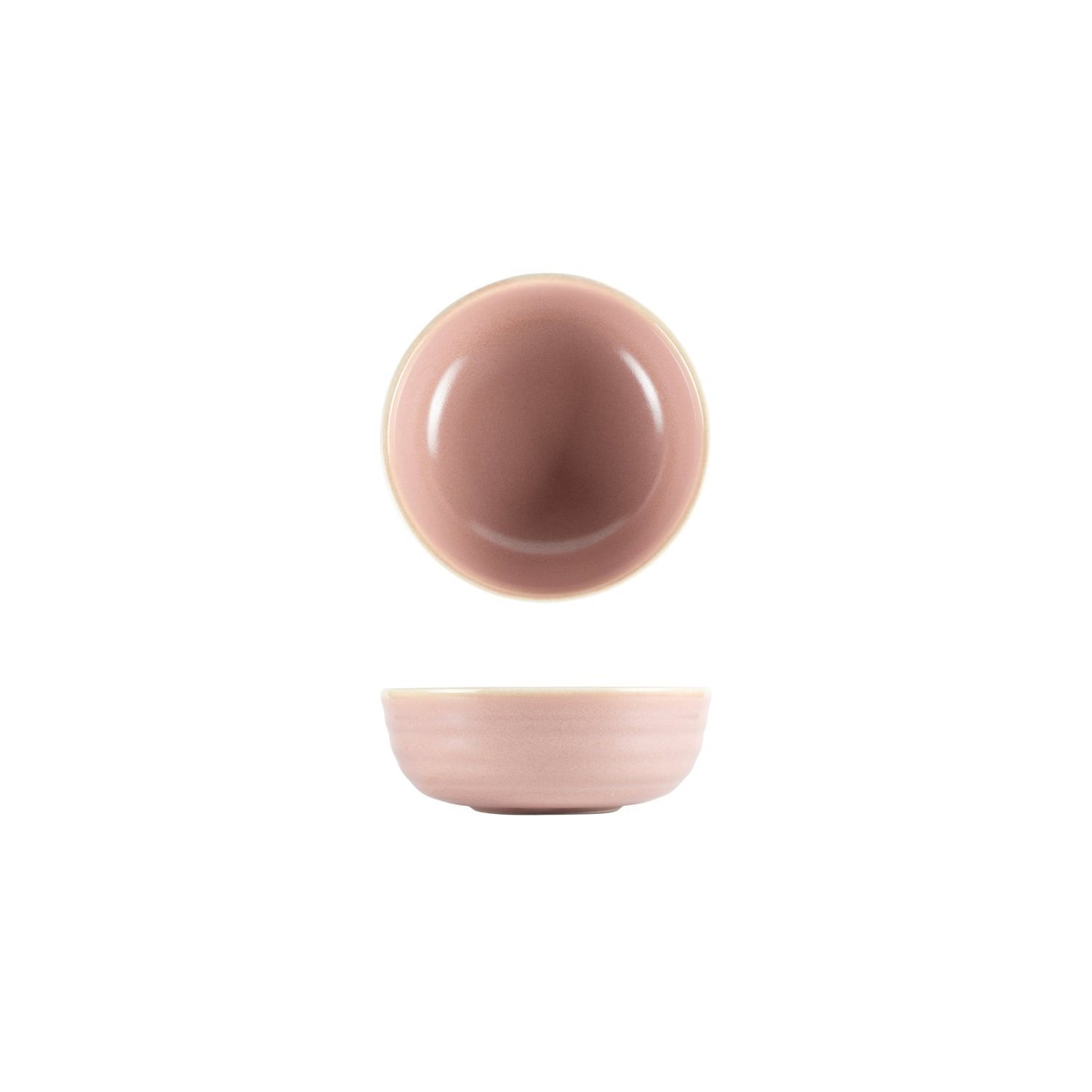 Pink Pott dia.5.75" h:2" 16 oz. Round Pink Vitrified Bowl