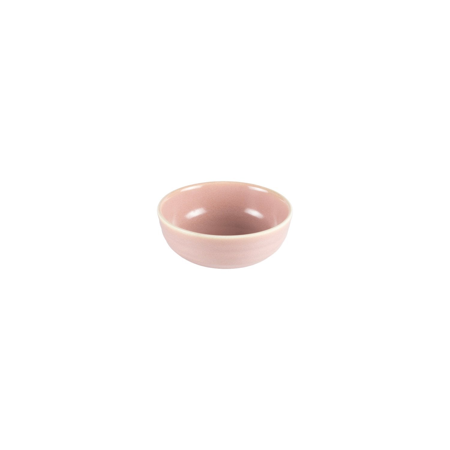 Pink Pott dia.5.75" h:2" 16 oz. Round Pink Vitrified Bowl
