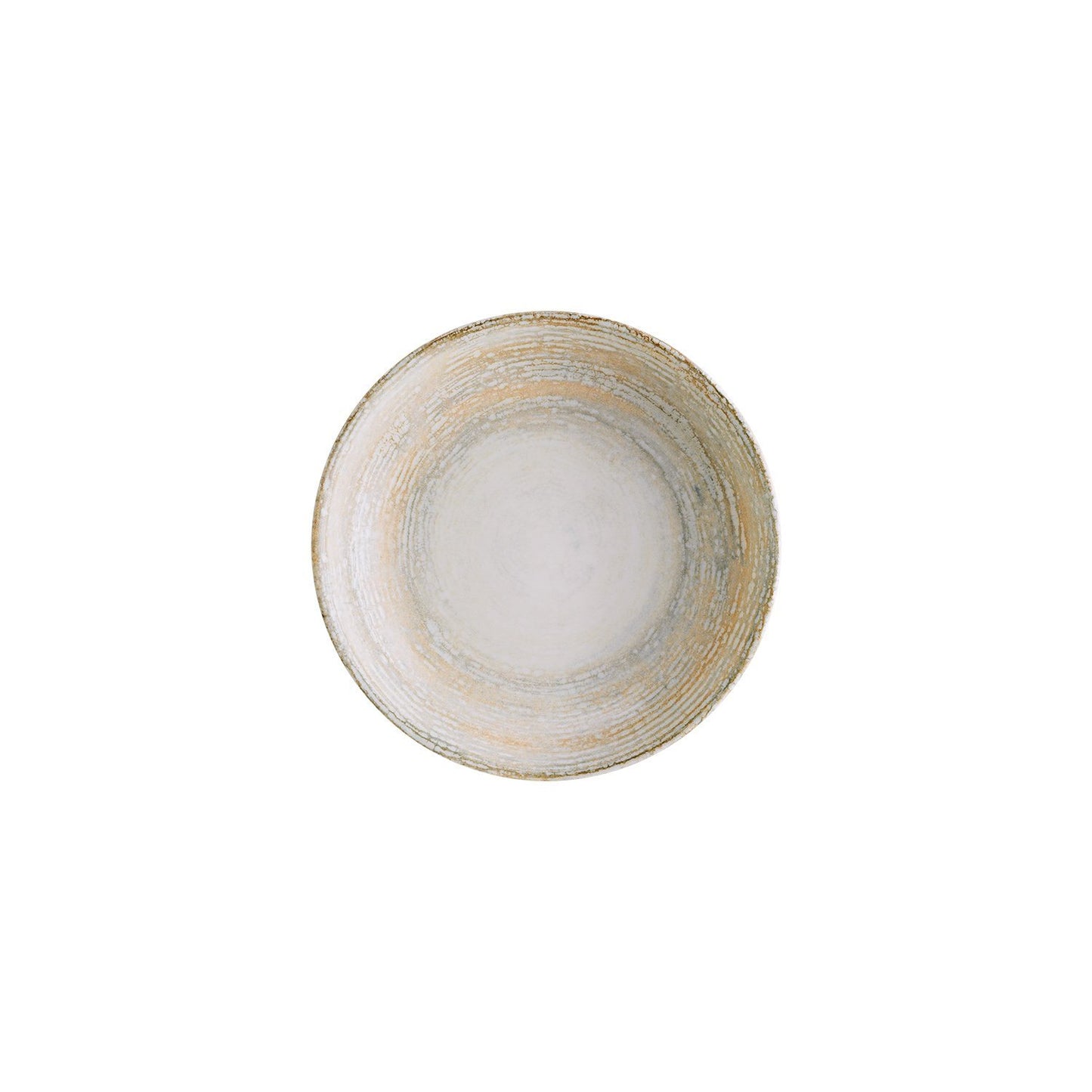 Turgla Vitrified Patera dia.9" h:2" 34 oz. Round Decorated Vitrified Bowl - Case Pack: 6