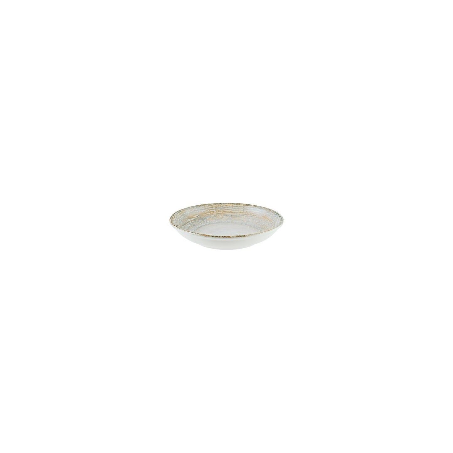 Turgla Vitrified Patera dia.5.25" h:1.5" 7 oz. Round Decorated Vitrified Bowl - Case Pack: 12