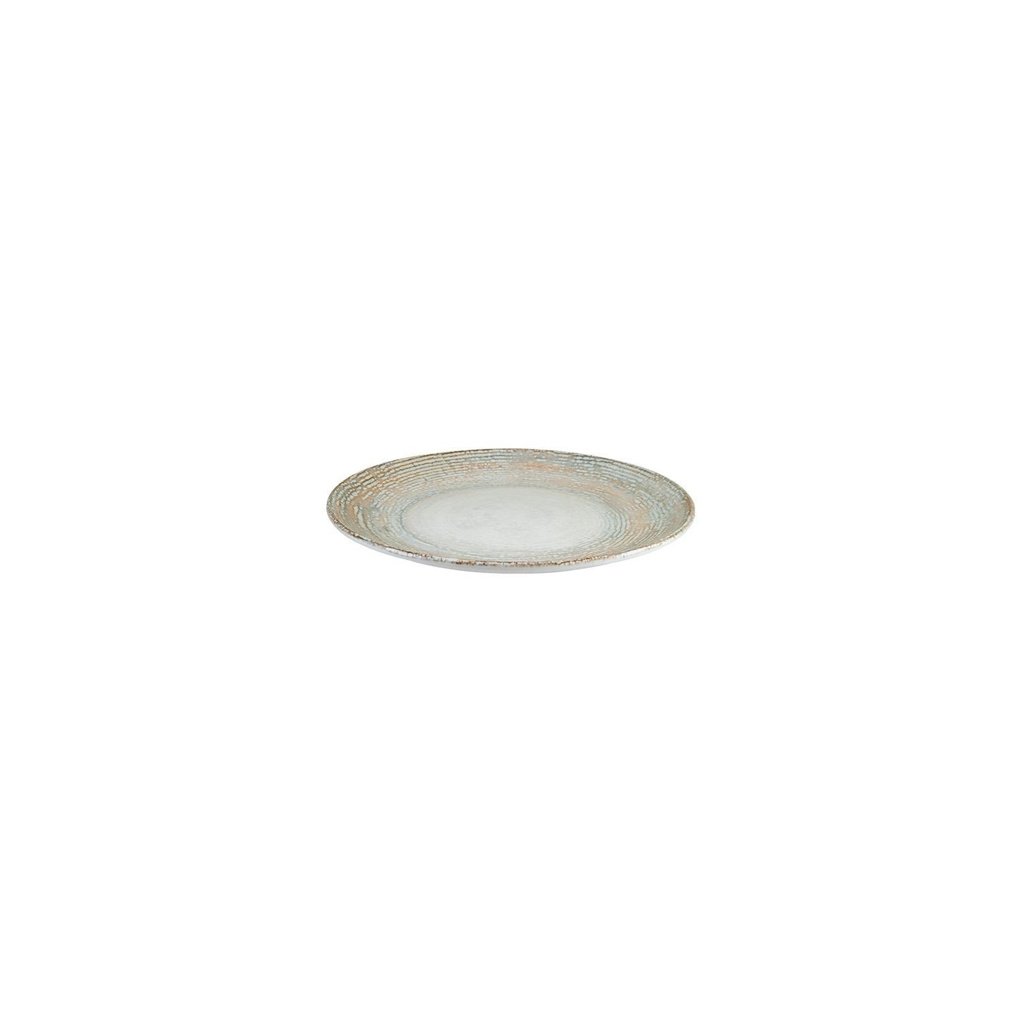Turgla Vitrified Patera dia.7.5" Round Decorated Vitrified Plate - Case Pack: 12