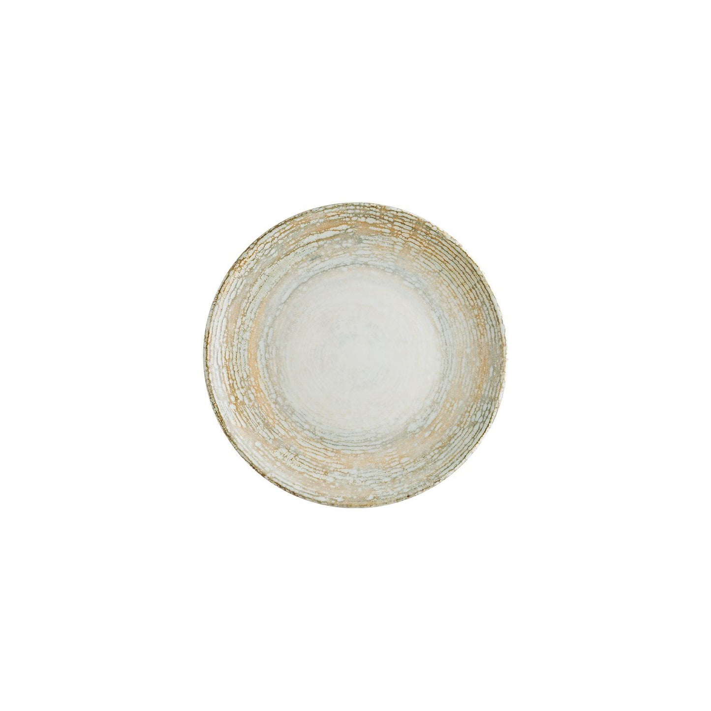Patera dia.9" Round Decorated Vitrified Plate