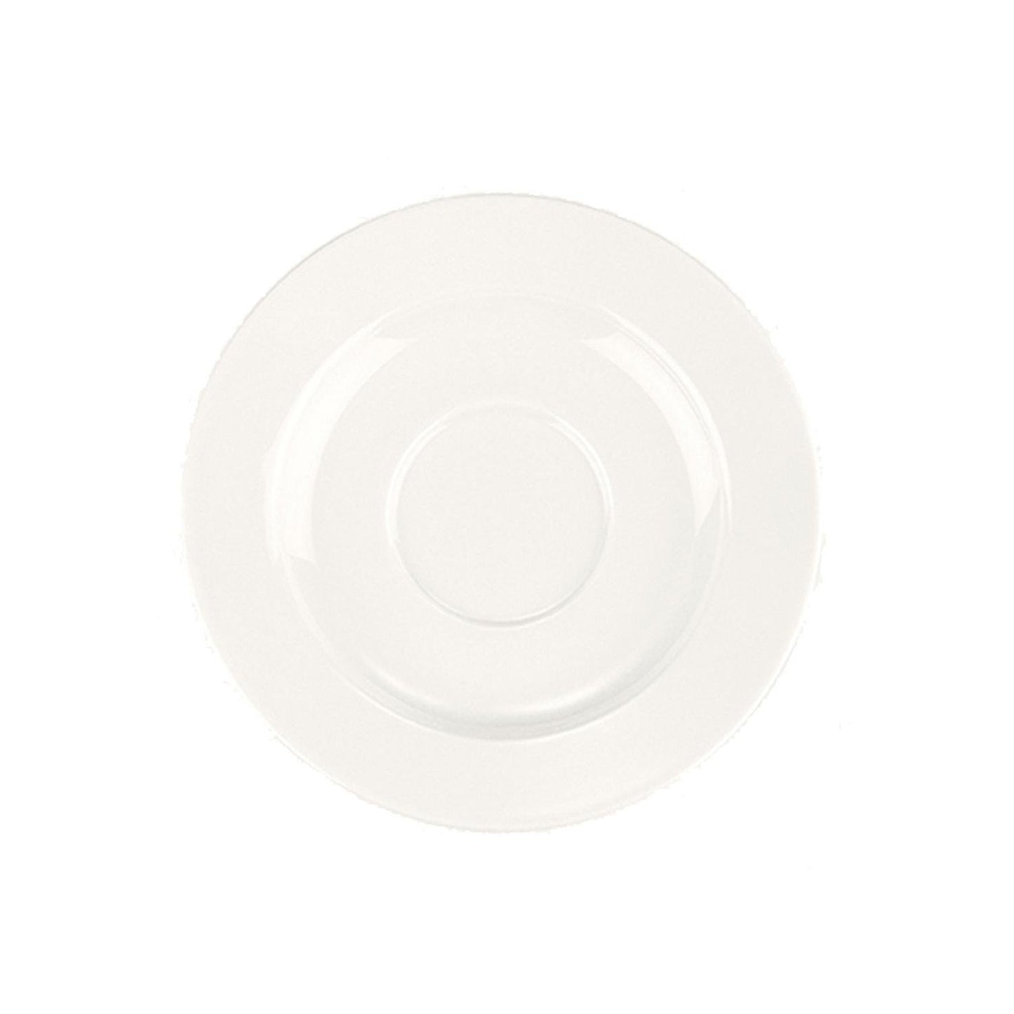 Gourmet dia.6.25" Round Warm White Vitrified Saucer